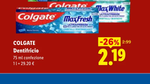 Dentifricio - Colgate