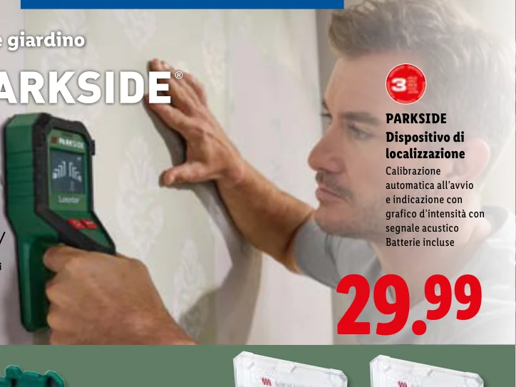 Dispositivo di localizzazione - Parkside