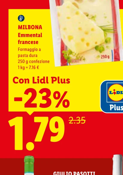 Emmental francese - Milbona