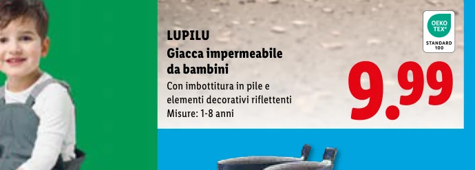 Giacca impermeabile da bambini - Lupilu