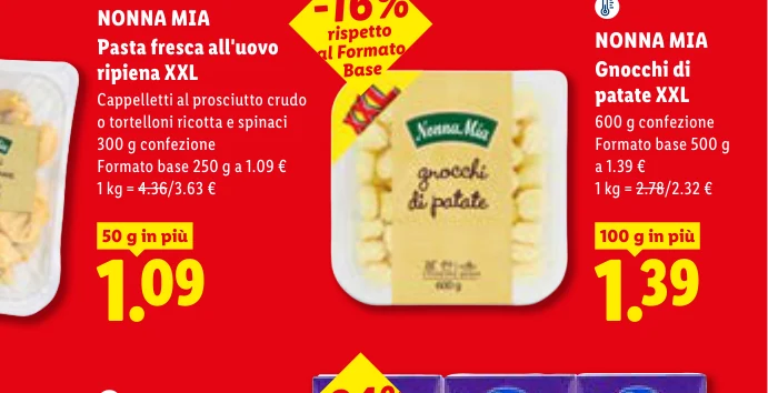 Gnocchi di patate XXL - Nonna Mia