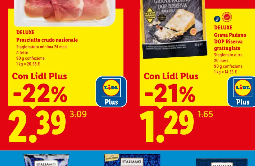 Grana Padano DOP Riserva grattugiato - Deluxe