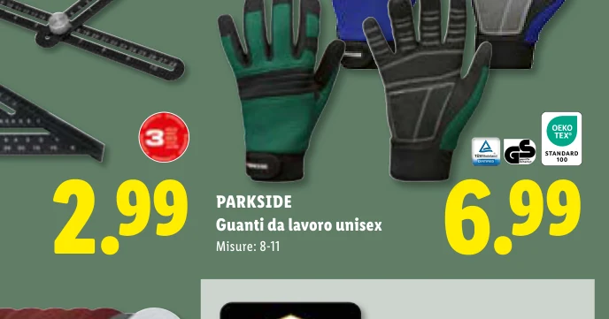 Guanti da lavoro unisex - Parkside