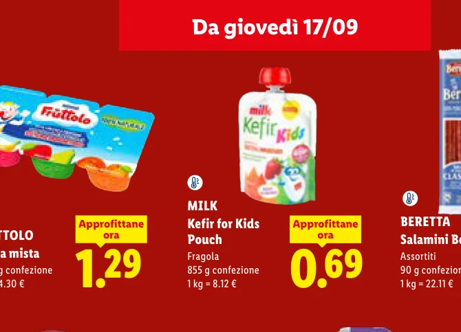 Kefir for Kids Pouch - Milk