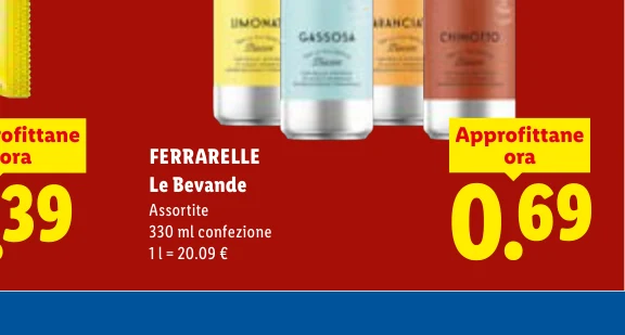 Le Bevande - Ferrarelle
