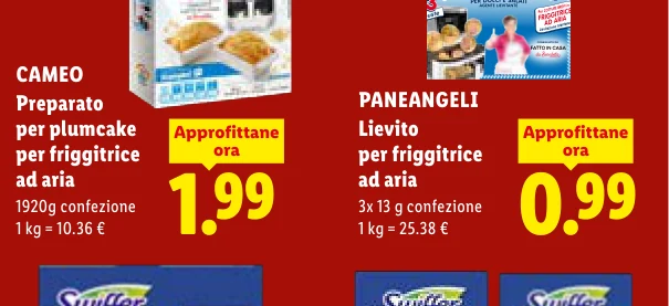 Lievito per friggitrice ad aria - Paneangeli