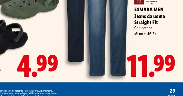 MEN Jeans da uomo Straight Fit - Esmara