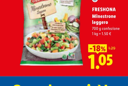 Minestrone leggero - Freshona