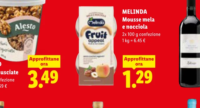 Mousse mela e nocciola - Melinda
