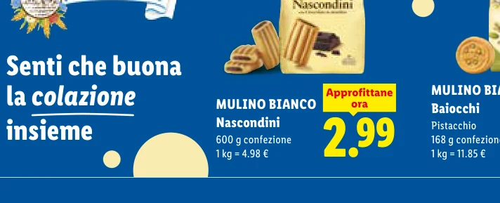 Nascondini - Mulino Bianco