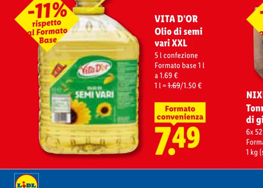 Olio di semi vari XXL - Vita D'Or