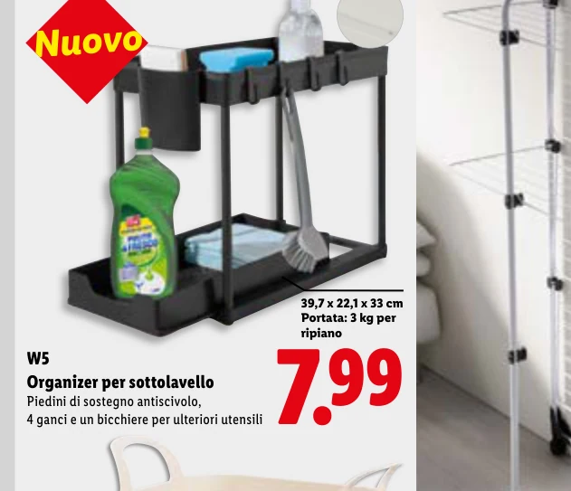 Organizer per sottolavello - W5