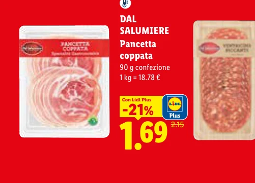 Pancetta coppata - Dal Salumiere