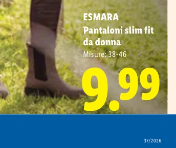 Pantaloni slim fit da donna Misure: 38-46 - Esmara
