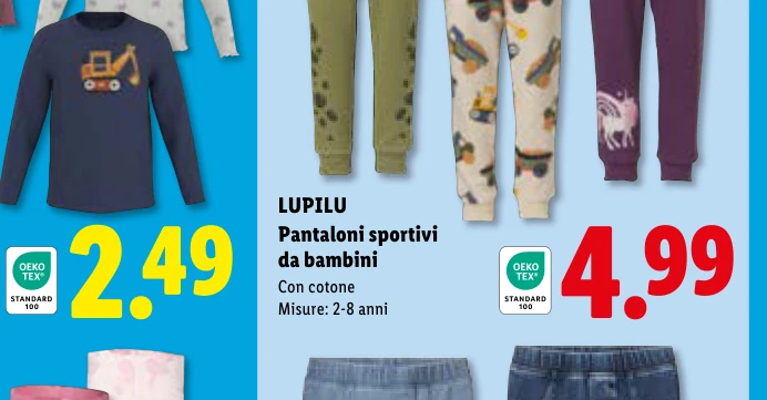 Pantaloni sportivi da bambini - Lupilu