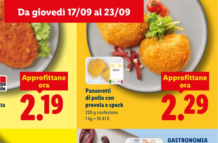 Panzerotti di pollo con provola e speck