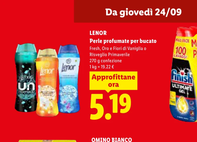 Perle profumate per bucato - Lenor