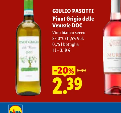 Pinot Grigio delle Venezie DOC - Giulio Pasotti