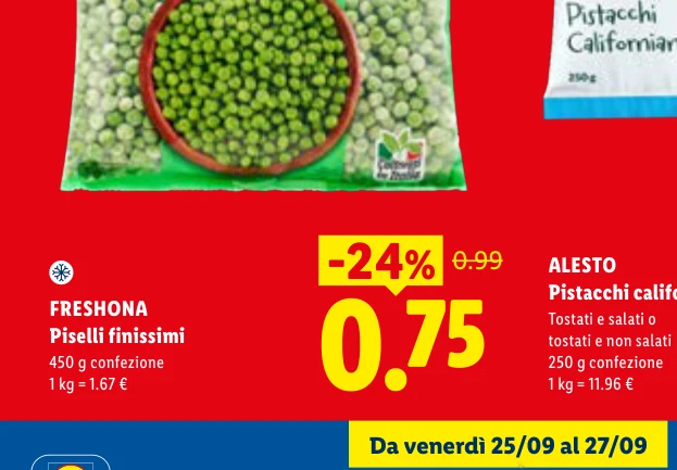 Piselli finissimi - Freshona