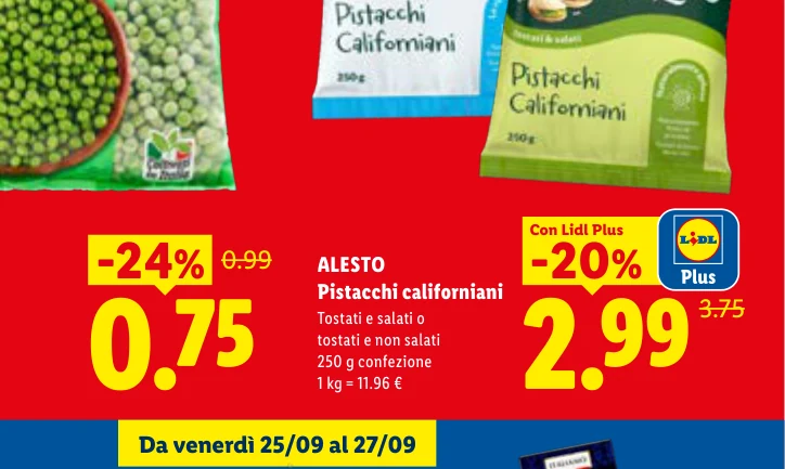 Pistacchi californiani - Alesto