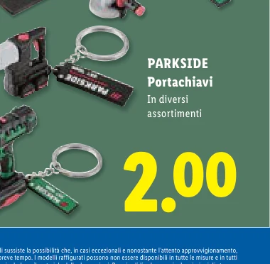 Portachiavi In diversi assortimenti - Parkside