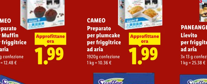 Preparato per plumcake per friggitrice ad aria - Cameo