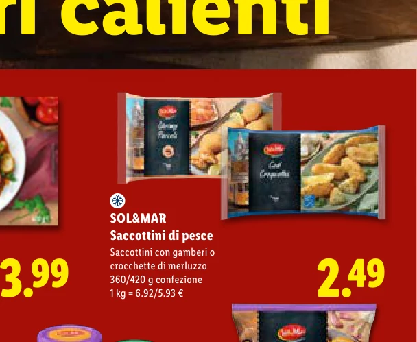 Saccottini di pesce - Sol&Mar