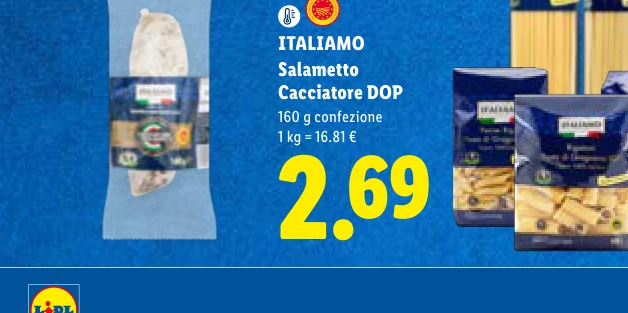 Salametto Cacciatore DOP - Italiamo