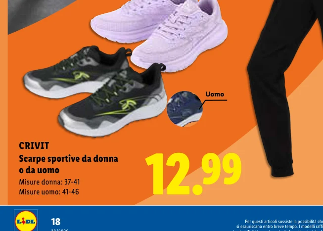 Scarpe sportive da donna o da uomo - Crivit