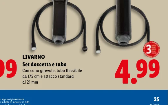 Set doccetta e tubo - Livarno