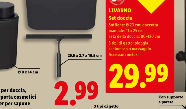 Set doccia - Livarno
