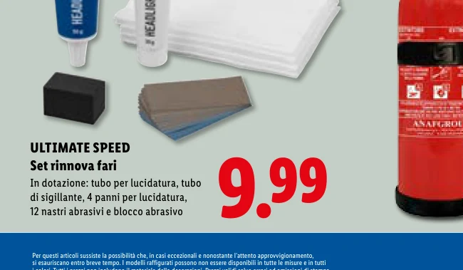 Set rinnova fari - Ultimate Speed