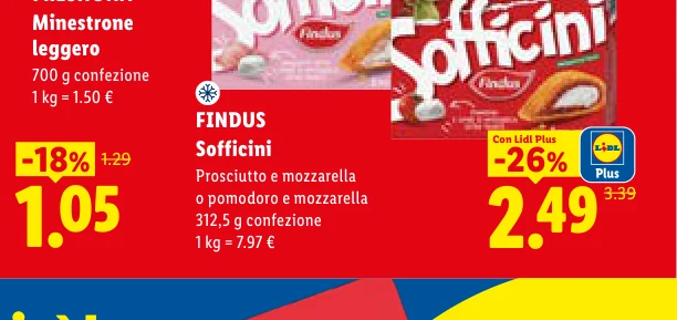 Sofficini - Findus