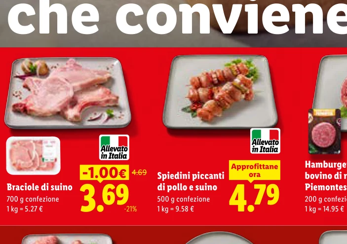 Spiedini piccanti di pollo e suino