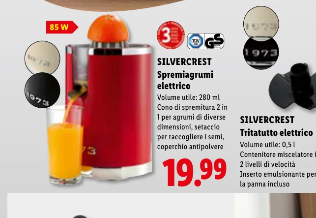 Spremiagrumi elettrico - Silvercrest