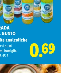 STRADA DEL GUSTO Bibite analcoliche Diversi gusti 200 bottiglia