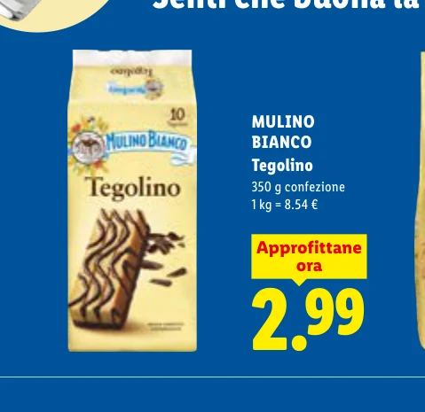 Tegolino - Mulino Bianco