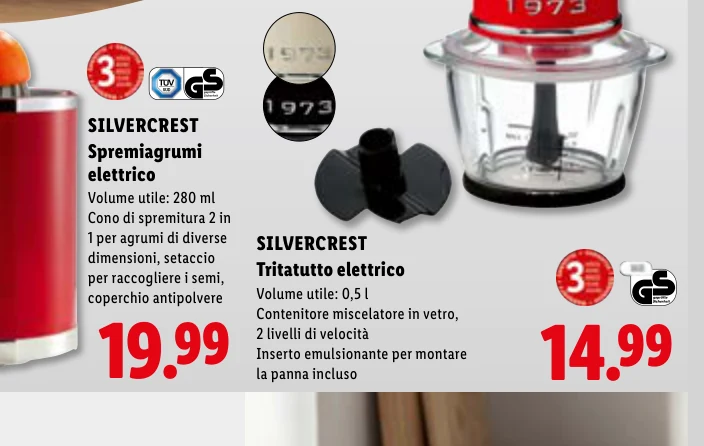 Tritatutto elettrico - Silvercrest