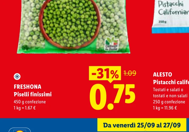 Piselli finissimi - Freshona