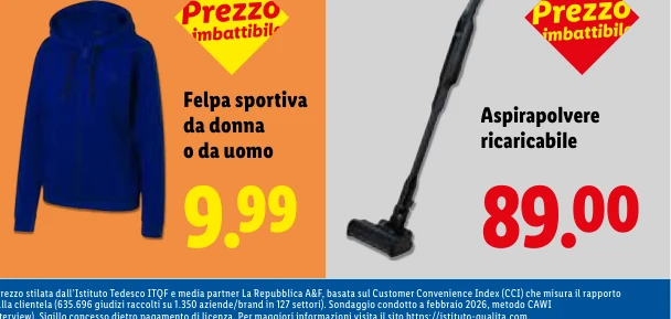 Aspirapolvere ricaricabile