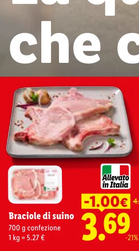 Braciole di suino
