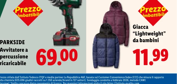 Giacca “Lightweight” da bambini