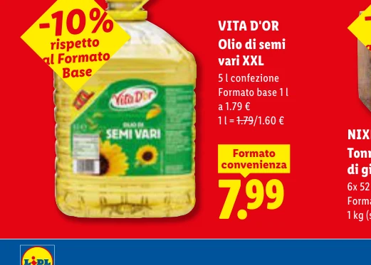 Olio di semi vari XXL - Vita D'Or