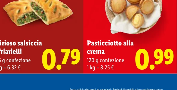Pasticciotto alla crema