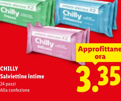 Salviettine intime - Chilly