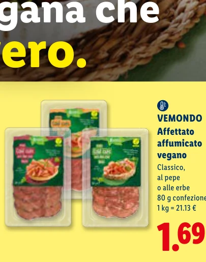 Affettato affumicato vegano - Vemondo
