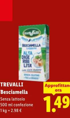 Besciamella - Trevalli