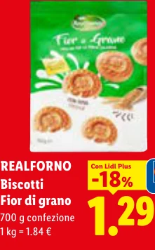 Biscotti Fior di grano - Realforno