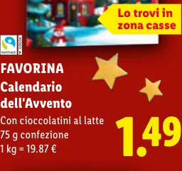 Calendario dell'Avvento - Favorina