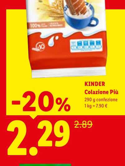 Colazione Più - Kinder